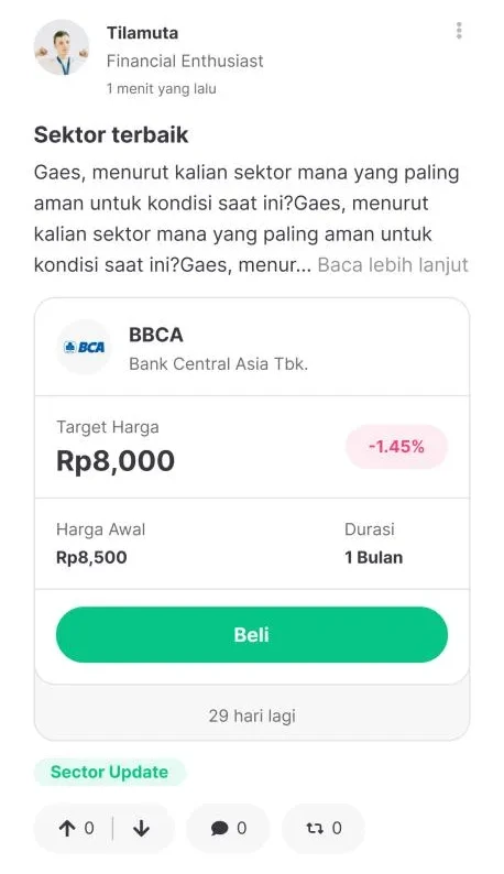 Investly App - Investment Social Media Platform